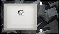 Кухонна мийка Deante CAPELLA скло (бетонні блоки)/граніт (алебастр) край гранований