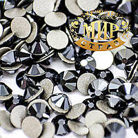 Swarovski Jet Hematite, ss7(2.2mm), 100 шт