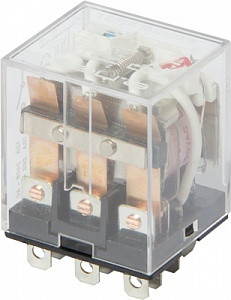 Реле проміжне e.control.p1036L з Led індикацією 10 А, 3 групи контактів, котушка 230 В АC, фото 1