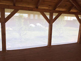 Сетка для защиты от мух и комаров для террас, беседок, пристроек, веранд, балконов и лоджий, крытых барбекю.