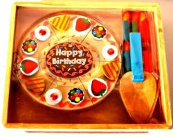 Дерев'яна дошка торт