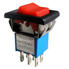 Тумблер RLS-202-E5 (ON-ON), 6pin, 3A 250В