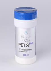 Collar. Pets Lab Сухий шампунь для собак, котів і гризунів — 365 мл, фото 1