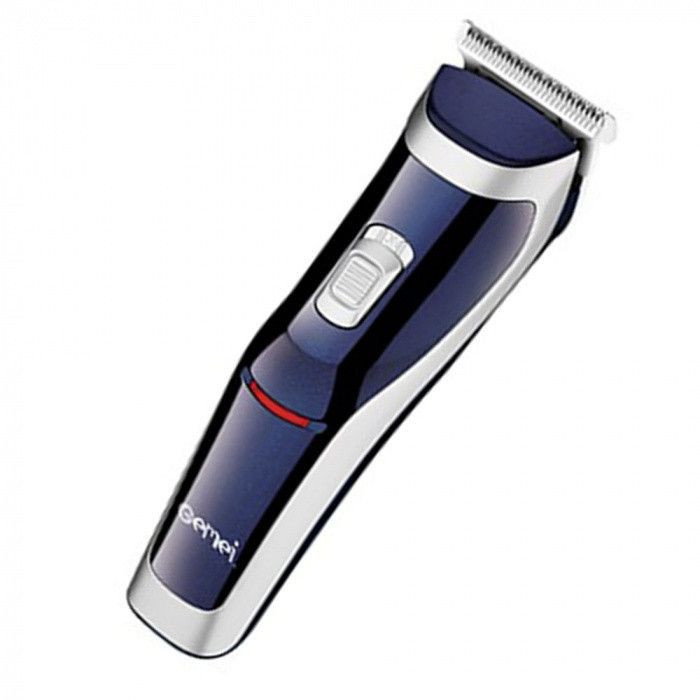 Бездротова машинка для стрижки волосся Gemei GM-6005 Silver