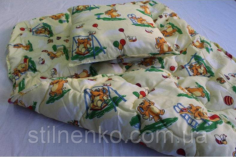 Детское одеяло+подушка,наполнитель-силикон - фото 1 - id-p566165321