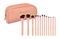 Набор кистей для макияжаBH Chic - 14 Piece Brush Set with Cosmetic Case BH Cosmetics