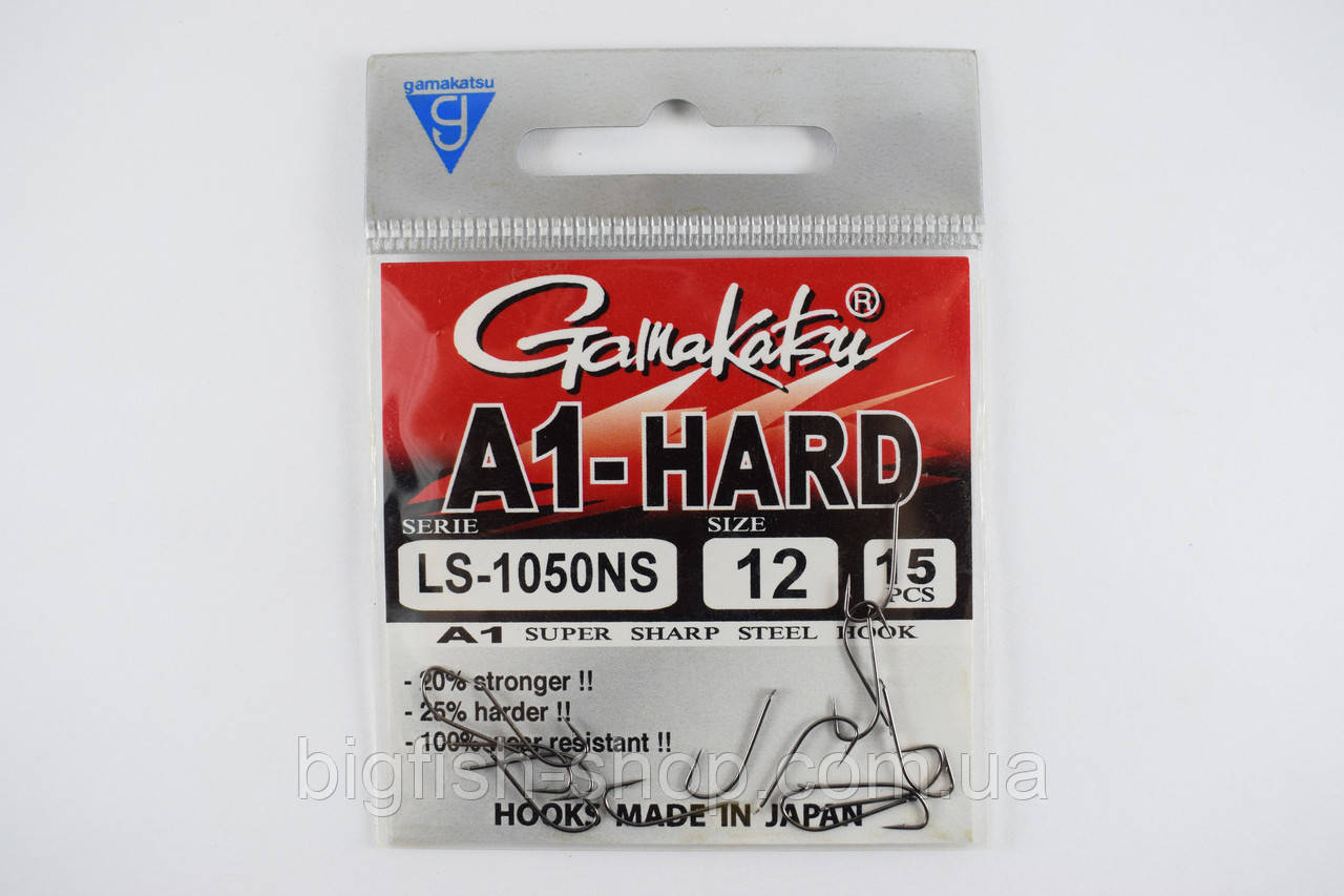 Гачки Gamakatsu A1 Hard LS-1050NS No12