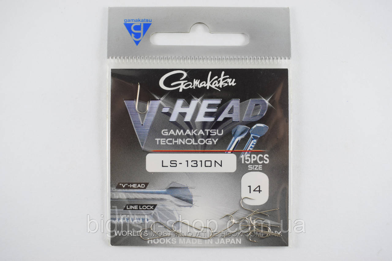Гачки Gamakatsu V-Head LS-1310N No14