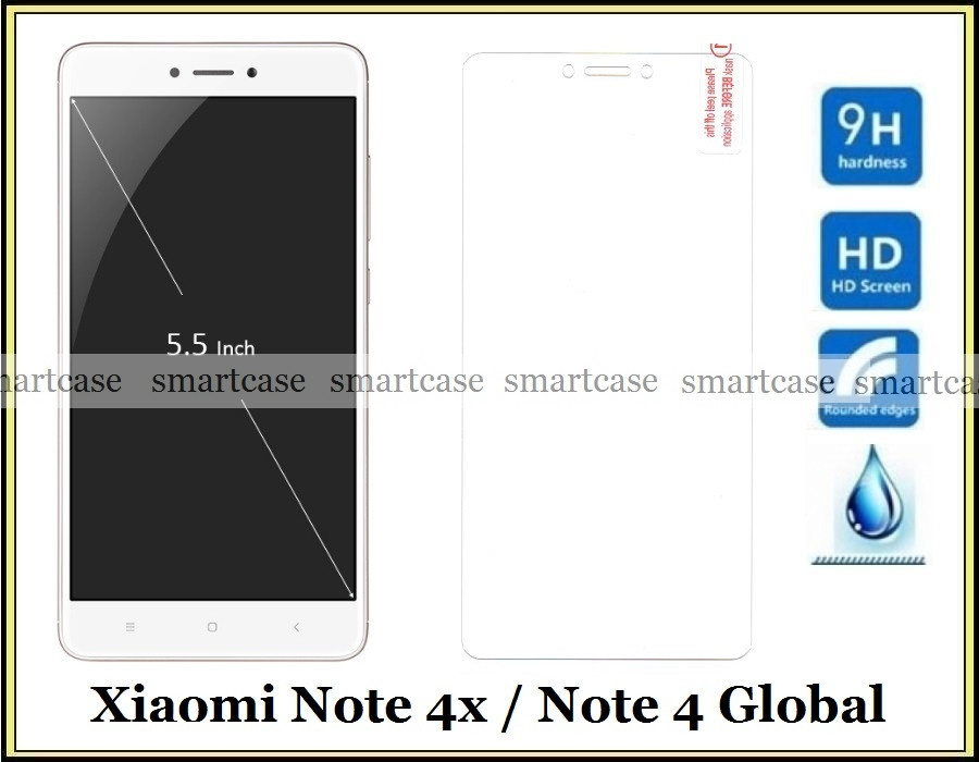 Загартоване захисне скло для Xiaomi Note 4x 9H 2.5D олеофобне