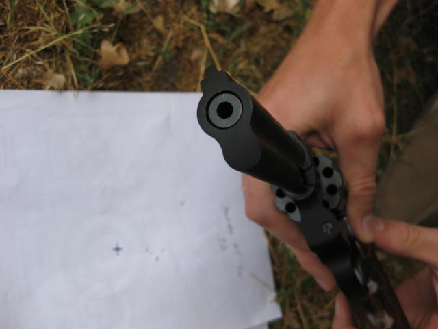 револьвер флобера Stalker вид зі стовбура