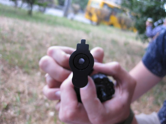 гладкий ствол револьвера флобера Stalker 