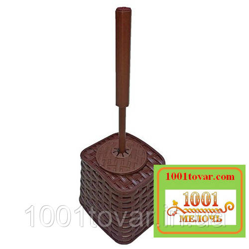 Туалетний комплект "Ротанг", коричневий, фото 1