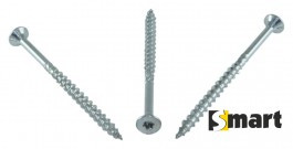 Саморіз конструкційний для дерева з буром і фрезою (2S1), фото 1