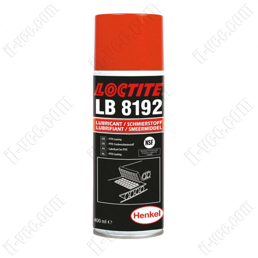 Суха змащення з тефлоном Loctite 8192