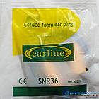 Беруші Earline зі шнурком ОПТом, SNR 36 дБ. Англія, фото 3