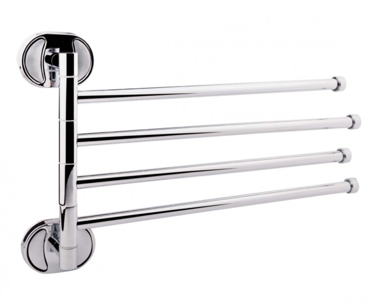 Тримач рушника четверний поворотний, фото 1