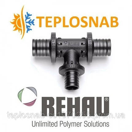 Трійник RAUTITAN PX 40 - 25 - 40 з зменшеним бічним проходом, фото 2