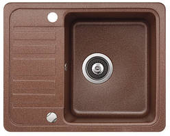 Гранітна кухонна мийка Aquasanitа - Helika Notus SQ 102 (501 - мідь)
