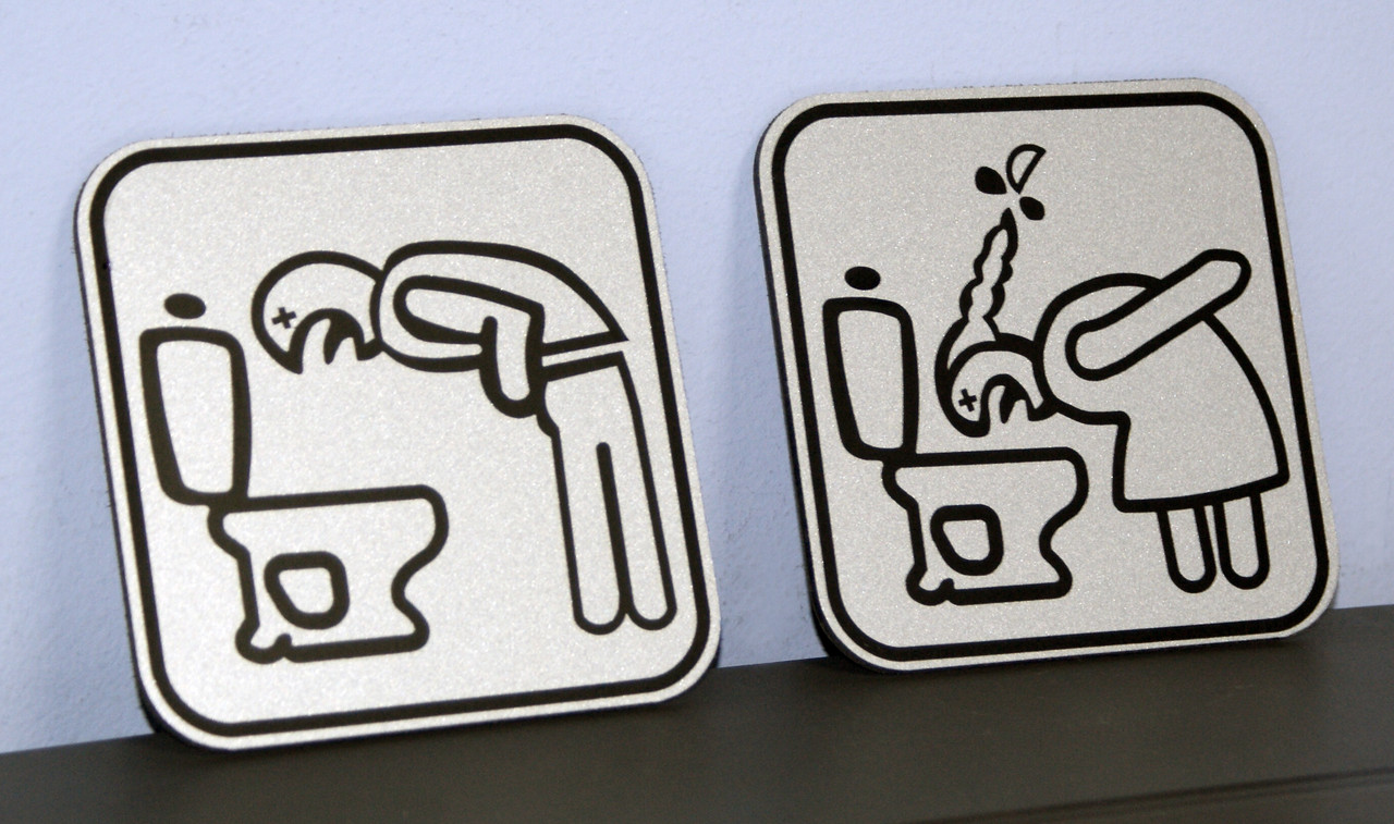 Таблички для туалетів, фото 1