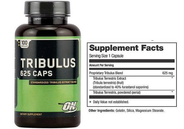 Трибулус Optimum Nutrition TRIBULUS 625 100 капс.: продажа, цена в ...