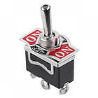 Тумблер KN3(C)-103P KN3(C)-103AP (ON-OFF-ON), 3pin, 10A 250В