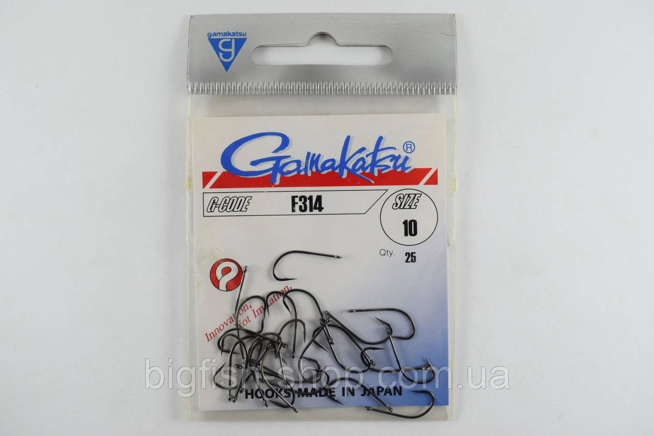 Гачки Gamakatsu F314 No10
