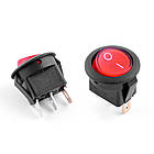Перемикач MIRS-101-8C ON-OFF, 3pin, 6,5A, 220 V, червоний