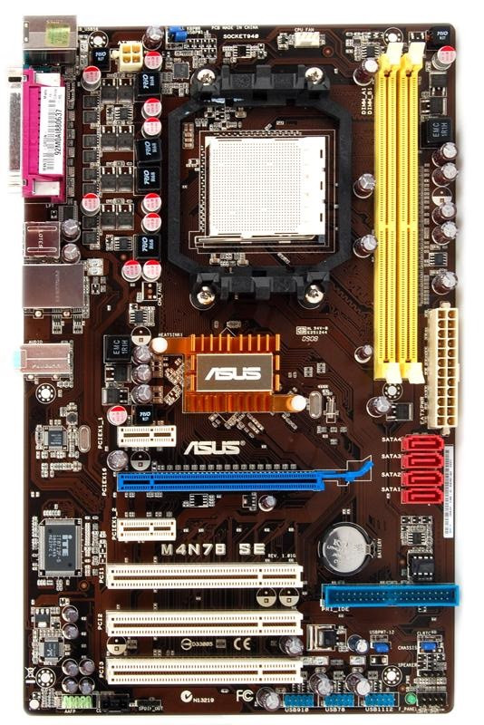 Плата AMD SAM3 AM2+ ASUS M4N78 SE 125W READY Розуміє БУДЬ 2-4 ЯДРА ПРОЦИ X2-X6 до PHENOM II X6 1090 am3 Sam2