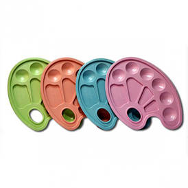 Палітра пластикова перламутрова на 10 кольорів