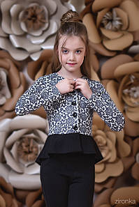 Жакет для дівчинки