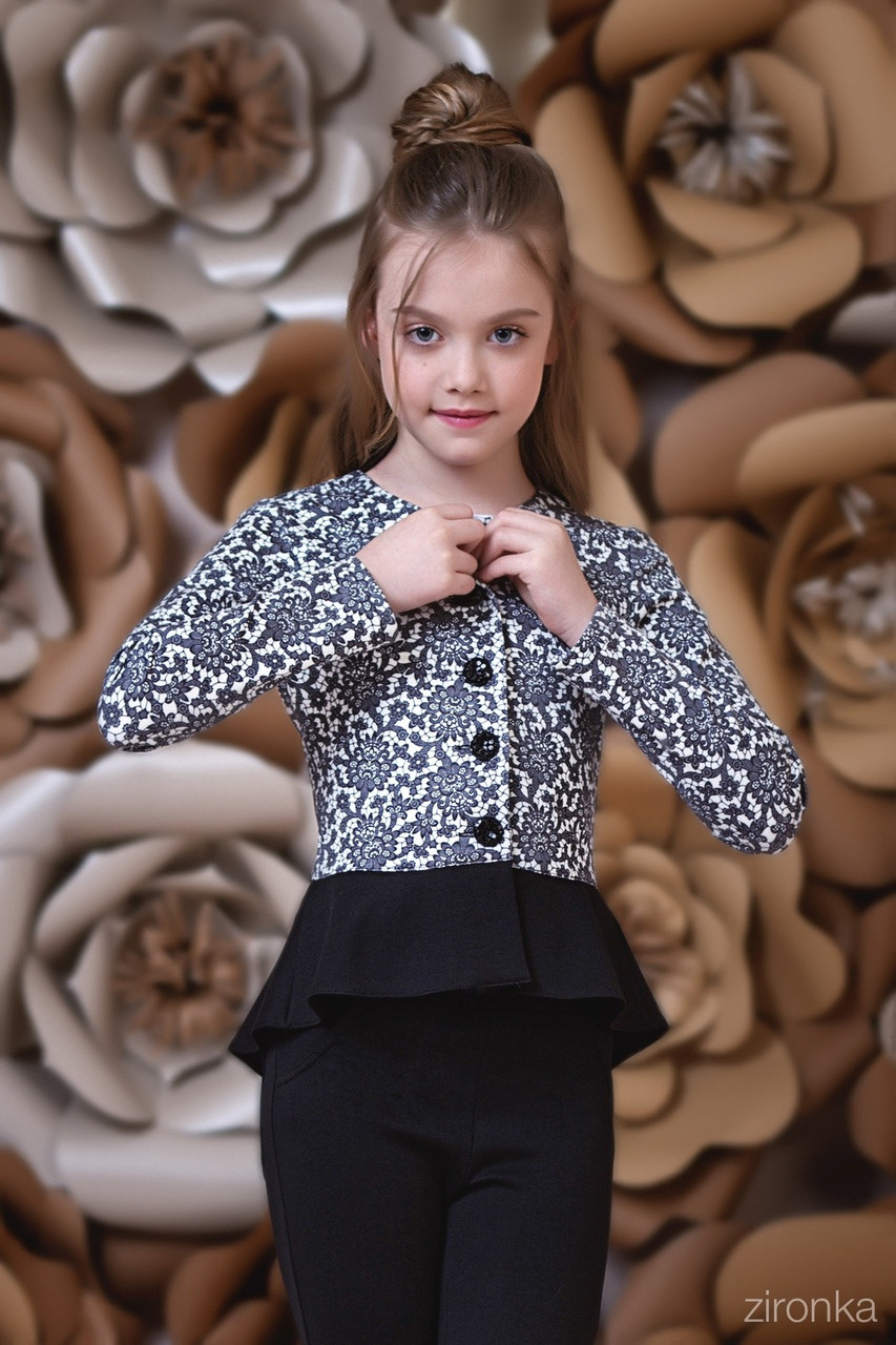 Жакет для дівчинки, фото 1