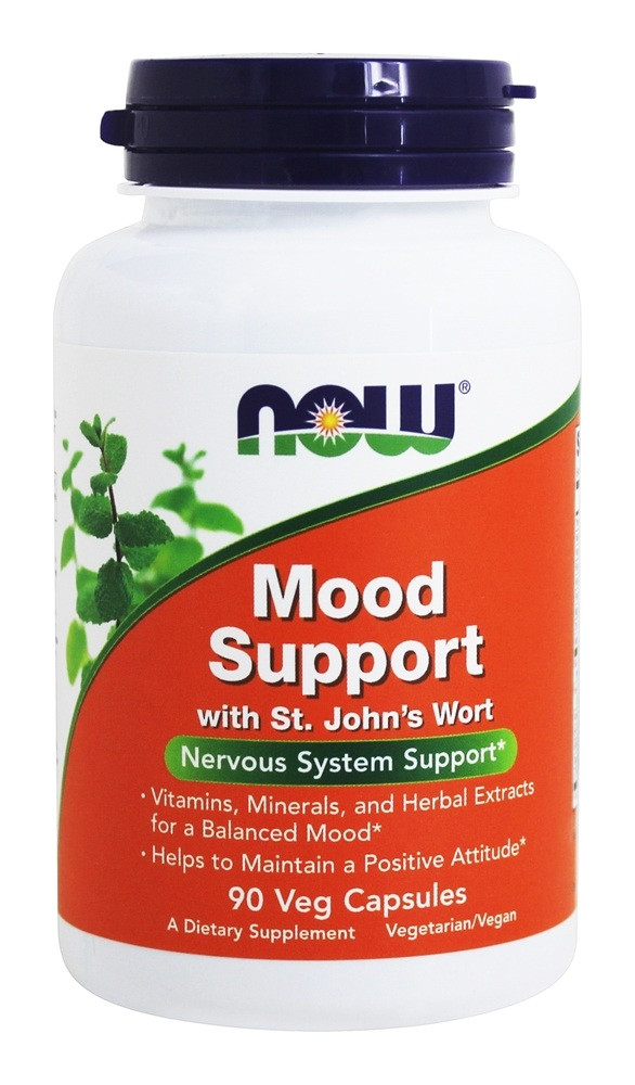 NOW - Mood Support (90 caps) /Вітаміни для підтримки нервової системи і гарного настрою Мзс Супот