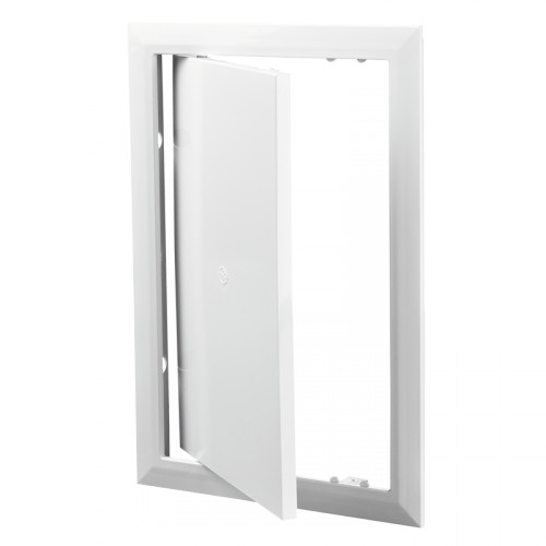 Ревизионный люк Домовент Л 250x400 пластик ревизионная вентиляционная дверка - фото 1 - id-p566393627