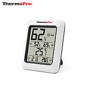 Термогігрометр цифровий ThermoPro TP-50 (-50 °C до 70 °C, 10% до 99%) з магнітом
