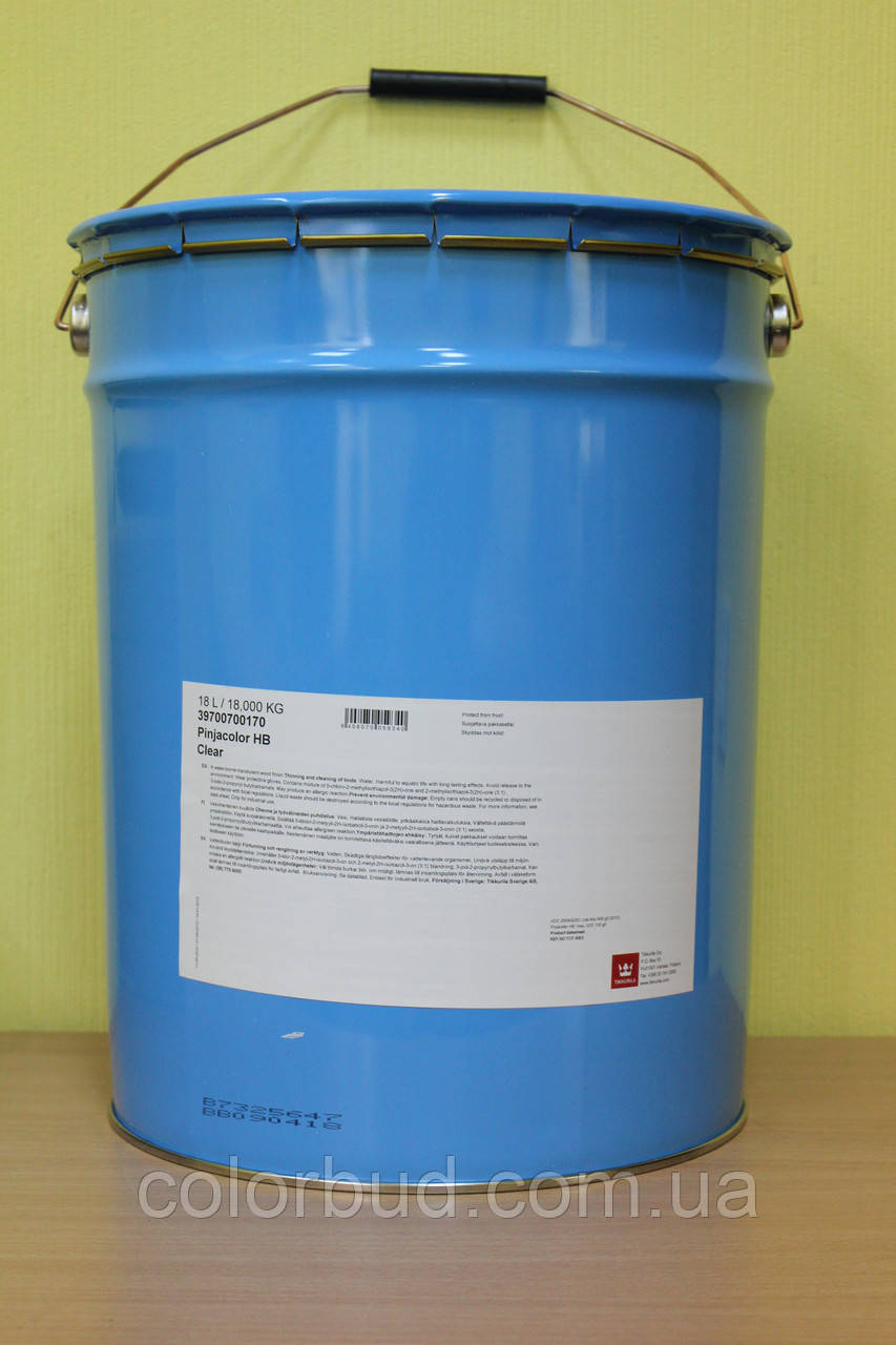 Лазур антисептик 3в1 для дерева Пінья Колор TIKKURILA PINJACOLOR 18 л.