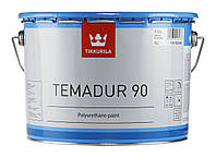 Эмаль полиуретановая 2-х компонентная металлик Tikkurila Temadur 90 THL 209 0,75 л.