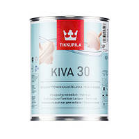 Лак для мебели Кива полуматовый Тиккурила Kiva 30 Tikkurila 0,9 л