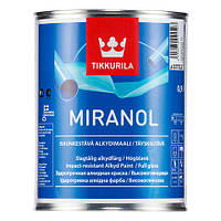 Эмаль под колеровку Miranol Tikkurila ударостойкая тиксотропная, база С 0,9 л