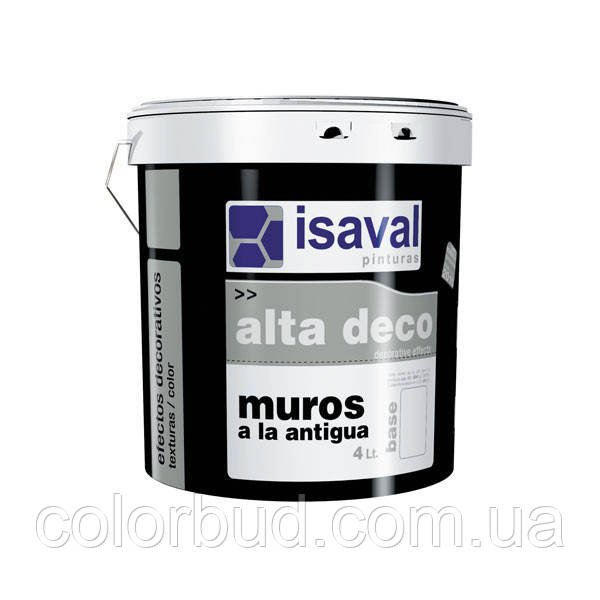 Паста імітує старовинну штукатурку Мурос Антигуа Isaval 5 кг