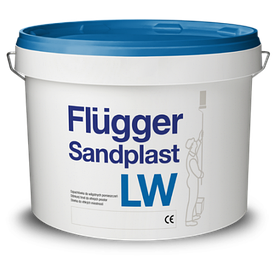 Фінішна шпаклівка для вологих приміщень Flugger Sandplast LW Light Waterproof 10 л