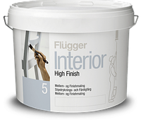 Акриловая интерьерная эмаль Flugger Interior High Finish 5 матовая 2,8л база 4