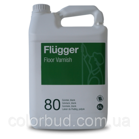 Поліуретан-акриловий лак для підлоги Flugger Floor Varnish 5 л Gloss 80 глянсовий