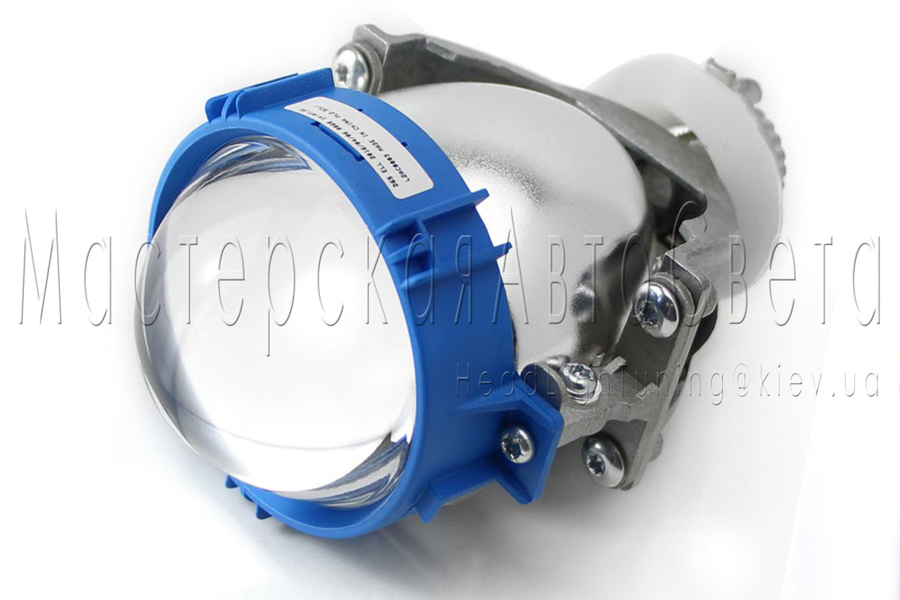 Світлодіодні Bi-LED лінзи Optima Premium 3,0" 5100 K 4000 Lm, універсальне кріплення (H4,H7,H11)