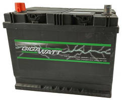 Акумулятор Автомобільний Gigavat 68 Ah (Гігават) 68 Ампер GW 0185756805