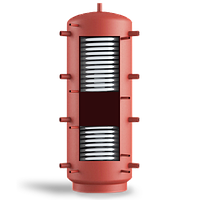 Акумулююча ємність Теплобак ВТА-1 1000 л, ВТ 1,8/НТ 1,55 м²