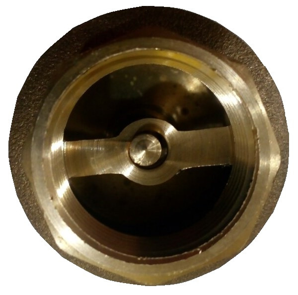 Обратный клапан Solomon латунный шток 1/2" вв - фото 2 - id-p566528139