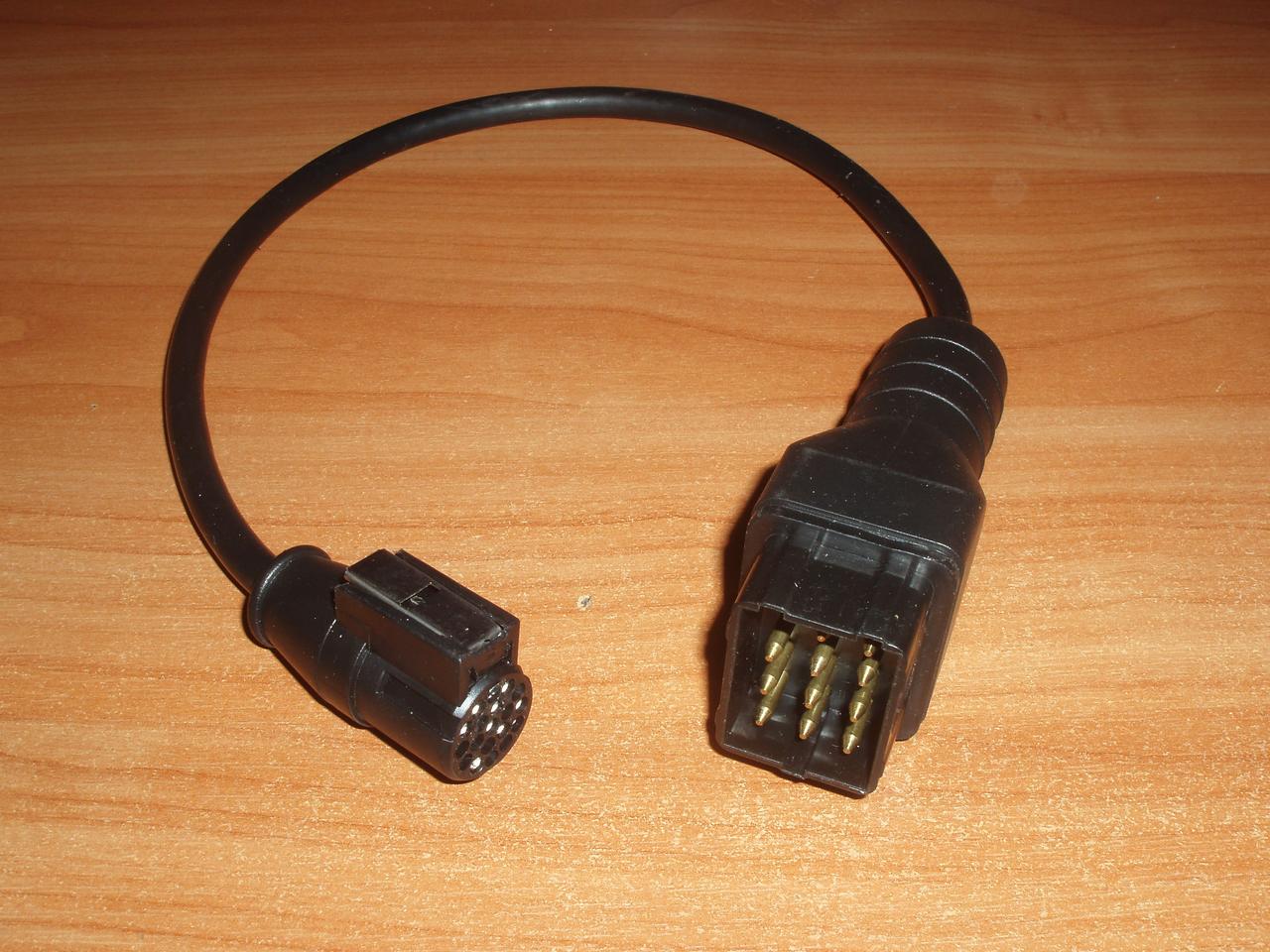 Renault CAN Clip 12 pin оригінальний адаптер до дилерського сканера Рено КАН Кліп