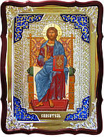 Икона церковная Иисуса Христа - Спас на троне