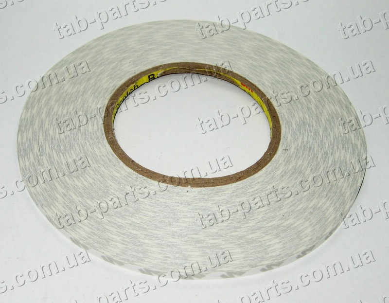 Двосторонній скотч 3M, білий, 4 мм, 50 метрів