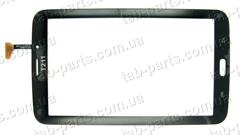Samsung T210, T211 3G чорний ємнісний тачскрин (сенсор)